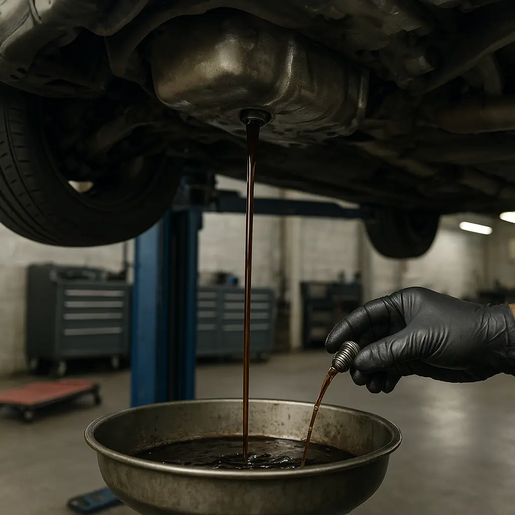 Výměna oleje
